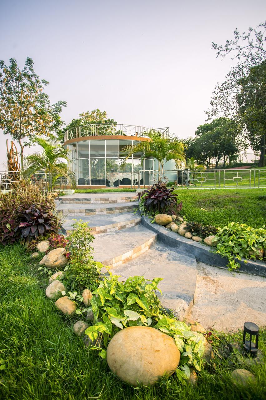 Completed Jaljochora Party Center, full view